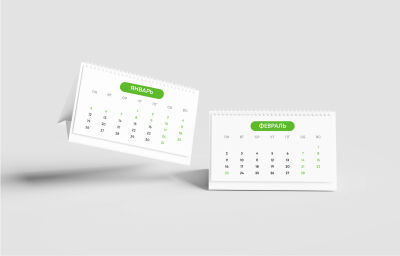 Календари-домики